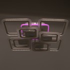 Люстра с ПДУ 1145/8WT LED 194 Вт 3000-6000К+подсветка основания диммер белый 57×57×11 см BayerLux 525 - фото 5032784