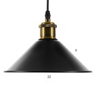 Светильник BayerLux 1244/1BK E27 40Вт черный 22х22х8,5-108 см - Фото 7