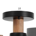 Люстра 1316/7GR LED 168Вт 3000-6000К серый 74х74х17 см - Фото 10