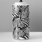 Настольная лампа 16566/1 E14 40Вт бело-черный 22,5х22,5х41,5 см RISALUX - фото 23357668