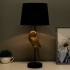 Настольная лампа "Попугай" E27 40Вт черно-золотой 23,5х23,5х50 см RISALUX - Фото 3