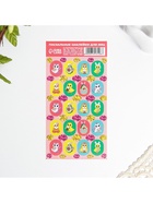 Пасхальные наклейки для яиц «Персонажи» на пасху, 7.3×13 см - Фото 2