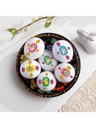 Пасхальные наклейки для яиц «Персонажи» на пасху, 7.3×13 см - Фото 4