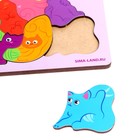 Рамка - вкладыш Лесная мастерская «Найди фрагмент. Котята», 32 детали, 4 фигурки - Фото 5