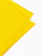 Плед флисовый «Экономь и Я», 150×130 см, 160 г/м², жёлтый - Фото 5