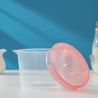 Кувшин мерный, 1 л, с крышкой, цвет МИКС 7365544