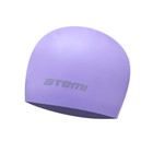 Шапочка для плавания Atemi RC308, силикон, цвет фиолетовый - Фото 1