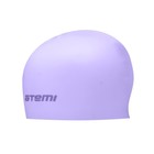 Шапочка для плавания Atemi RC308, силикон, цвет фиолетовый - Фото 2