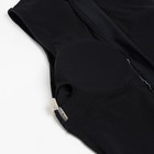 Купальник женский слитный MINAKU на молнии, цвет чёрный, размер 46 - фото 3867862