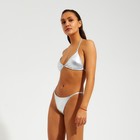 Купальник раздельный MINAKU цвет серебряный, размер 48 7315538