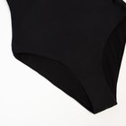 Купальник женский слитный Basic MINAKU цвет чёрный, размер 48 - фото 3745297