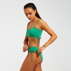 Купальник раздельный MINAKU с кулисками, цвет зелёный, размер 46 7315564