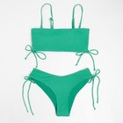 Купальник раздельный MINAKU с кулисками, цвет зелёный, размер 46 7315564