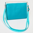 Сумка детская "Эльза" голубая,  голографическая - фото 25524731