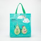 Сумка хозяйственная без застёжки, 32×12×36 см, с рисунком, МИКС - Фото 3