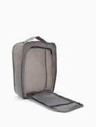 Косметичка дорожная на молнии, с ручкой, с карманом, серая - Фото 2