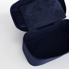 Косметичка дорожная на молнии, цвет синий - Фото 4