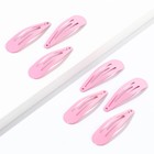 Заколки для волос Girl in trend, 7 шт., 5×1×0.1 см - Фото 2