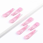 Заколки для волос Girl in trend, 7 шт., 5×1×0.1 см - Фото 3