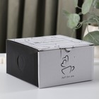 Чайная пара «Профитроль», 3 предмета: чашка 180 мл, блюдце d=13.7 см, ложка, керамика, зелёная, белая - Фото 4