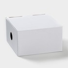 Чайная пара «Профитроль», 3 предмета: чашка 180 мл, блюдце d=13.7 см, ложка, керамика, зелёная, белая - Фото 7