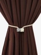 Подхват для штор «Камушки», d=3×46 см, пепельно-бежевый, серый - Фото 3