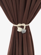 Подхват для штор «Камушки», d=3×46 см, пепельно-бежевый, серый - Фото 6