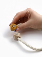 Подхват для штор «Камушки», d=3×46 см, горчичный, пудровый - Фото 6