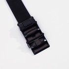 Ремень, ширина 4 см, автомат, пряжка тёмный металл, цвет чёрный 7633253