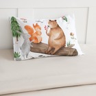 Постельное бельё "Этель" 1.5 сп Волшебный лес 143х215 см, 150х214 см, 50х70 см -1 шт,100% хлопок, бязь - фото 24719306