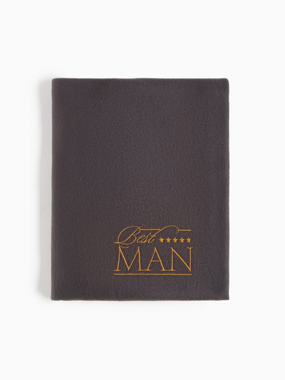 Плед флисовый «Этель. Best Man», 130×150 см, флис 160 г/м²