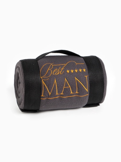 Плед флисовый «Этель. Best Man», 130×150 см, флис 160 г/м²