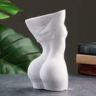 Ваза «Женский торс», h=19.8 см, гипс, белая - Фото 3