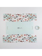 Коробка для капкейков, кондитерская упаковка, 6 ячеек «Бабочки», 23 х 16 х 10 см (комплект 5 шт) - фото 45924136