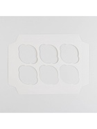 Коробка для капкейков, кондитерская упаковка, 6 ячеек «Бабочки», 23 х 16 х 10 см (комплект 5 шт) - фото 45924137