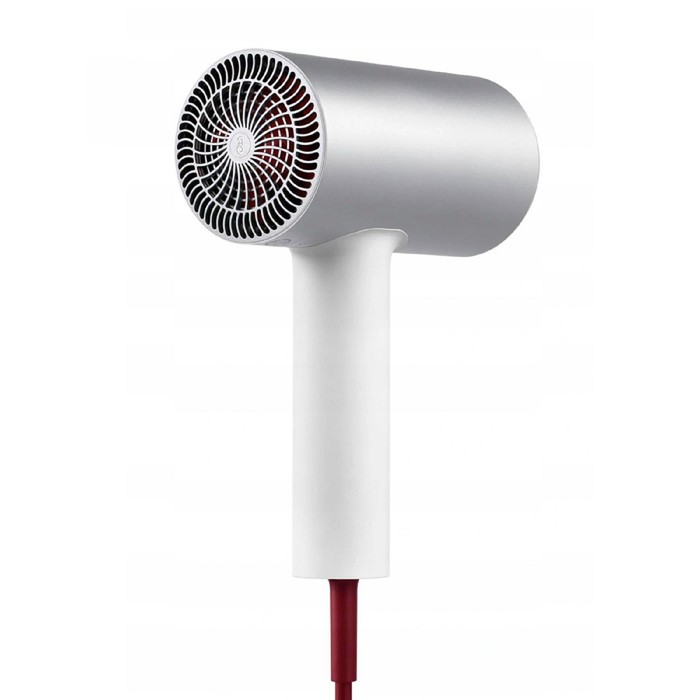 Фен Soocas Hair Dryer H5, 1800 Вт, 3 скорости, ионизация, шнур 1.7 м, серебристо-красный - фото 51345051