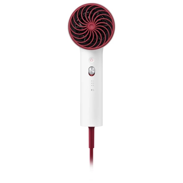 Фен Soocas Hair Dryer H5, 1800 Вт, 3 скорости, ионизация, шнур 1.7 м, серебристо-красный - фото 51345053