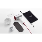 Фен Soocas Hair Dryer H5, 1800 Вт, 3 скорости, ионизация, шнур 1.7 м, серебристо-красный - фото 51345056 Фен Soocas Hair Dryer H5, 1800 Вт, 3 скорости, ионизация, шнур 1.7 м, серебристо-красный - фото 51345056