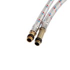 Подводка гибкая для смесителя ZEIN, гайка 1/2", штуцер М10, 40 см, набор 2 шт. 6947346