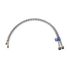 Подводка гибкая для смесителя ZEIN, гайка 1/2", штуцер М10, 80 см, набор 2 шт. - Фото 3