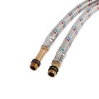 Подводка гибкая для смесителя ZEIN, гайка 1/2", штуцер М10, 100 см, набор 2 шт. - Фото 5