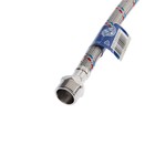 Подводка гибкая для воды ZEIN, 1/2", гайка-штуцер, 40 см, с ключом для монтажа - Фото 5