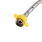 Подводка гибкая для воды ZEIN, 1/2", гайка-штуцер, 50 см, с ключом для монтажа - Фото 4