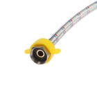 Подводка гибкая для воды ZEIN, 1/2", гайка-штуцер, 120 см, с ключом для монтажа 6947366