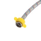 Подводка гибкая для воды ZEIN, 1/2", гайка-штуцер, 150 см, с ключом для монтажа - Фото 4