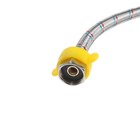 Подводка гибкая для воды ZEIN, 1/2", гайка-гайка, 50 см, с ключом для монтажа - Фото 4