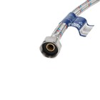 Подводка гибкая для воды ZEIN, 1/2", гайка-гайка, 50 см, с ключом для монтажа - Фото 5