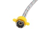 Подводка гибкая для воды ZEIN, 1/2", гайка-гайка, 60 см, с ключом для монтажа - Фото 4