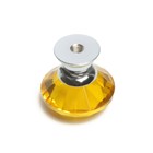 Ручка кнопка CAPPIO, цвет золотой "Алмаз", стеклянная, d=25 мм - Фото 7