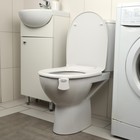 Светильник для туалета с датчиком движ., RGB, 3 Вт, IP68, от бат. 3хAAA, белый - Фото 4